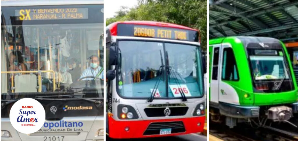 Feriado 23 de julio: conoce los horarios del Metropolitano, Metro de Lima, corredores y tren